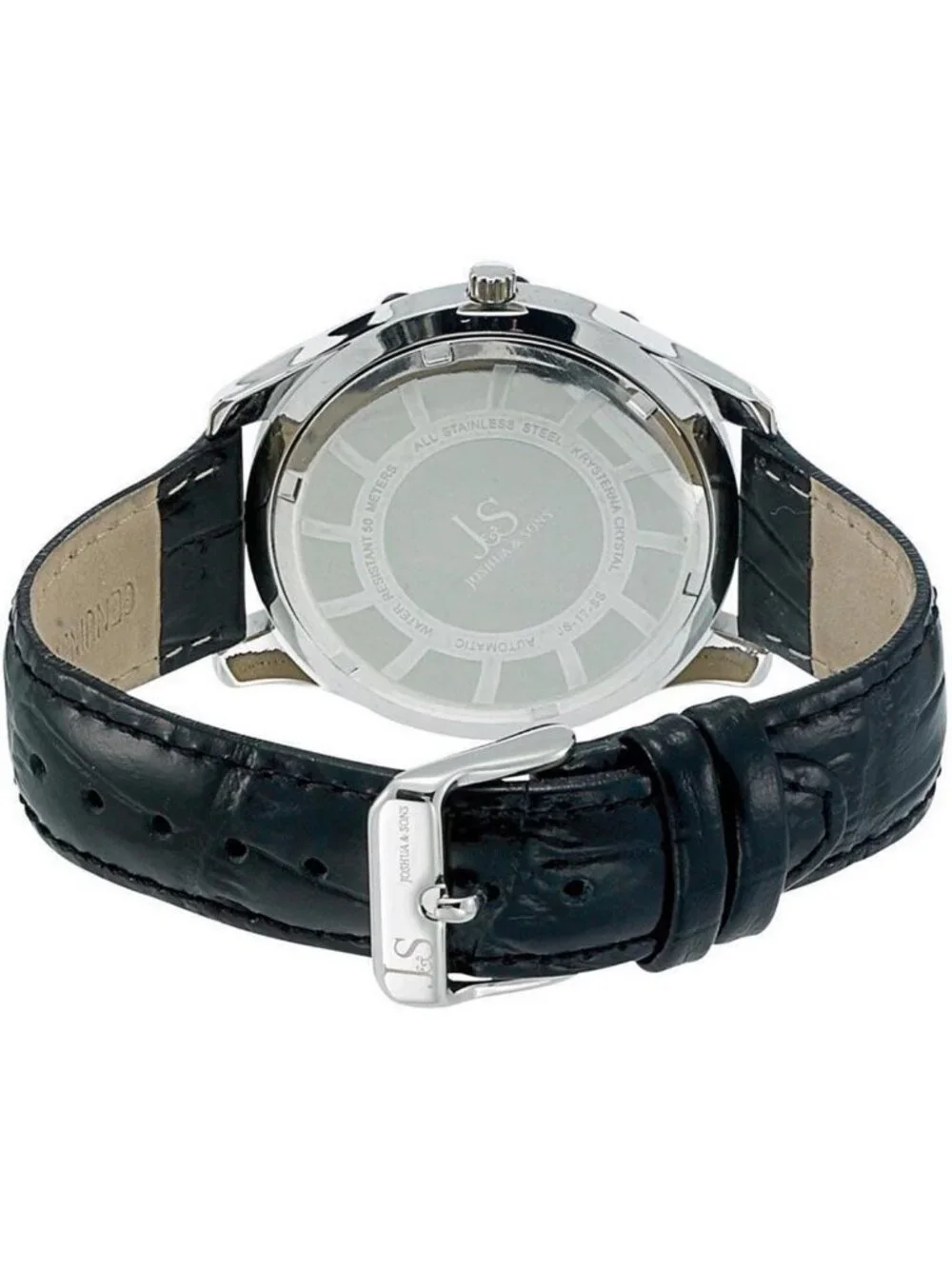 NWT Joshua And Sons Black Mother of Pearl Men display picture 2